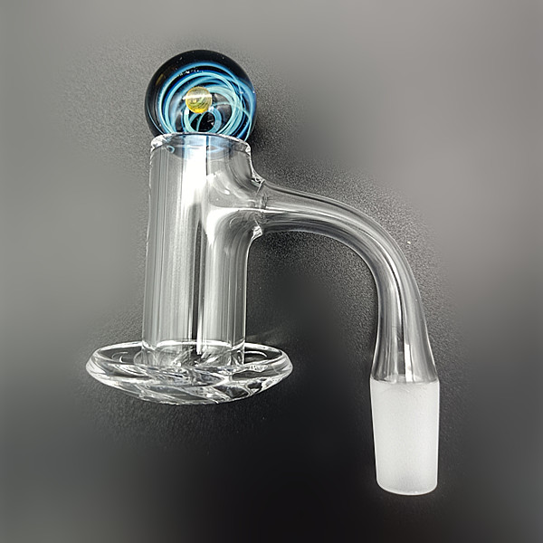 BOOM Smoking - Wholesale high quality fully weld blender quartz banger with two zircon pearls and a star ball
BOOM Smoking - Wholesale high quality fully weld blender quartz banger with two zircon pearls and a star ball