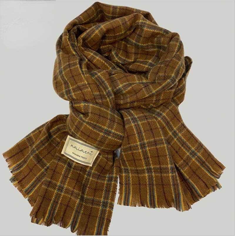 Scarves 2021 Autumn Winter Grid Thickened Plaid Women Scarf Extended Shawl Couple Warm Windproof Elegance
Scarves 2021 Autumn Winter Grid Thickened Plaid Women Scarf Extended Shawl Couple Warm Windproof Elegance