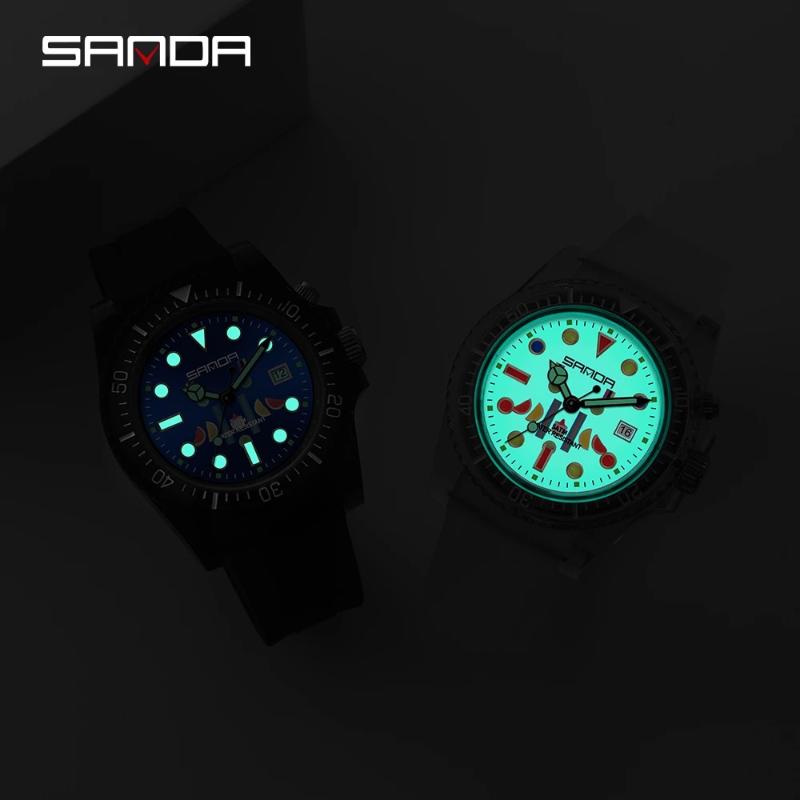 Wristwatches SANDA Brand Fashion Women Watches Waterproof Sport Quartz Watch Electronic Wristwatch For Clock Relogio Feminino 6078, White
Wristwatches SANDA Brand Fashion Women Watches Waterproof Sport Quartz Watch Electronic Wristwatch For Clock Relogio Feminino 6078, White