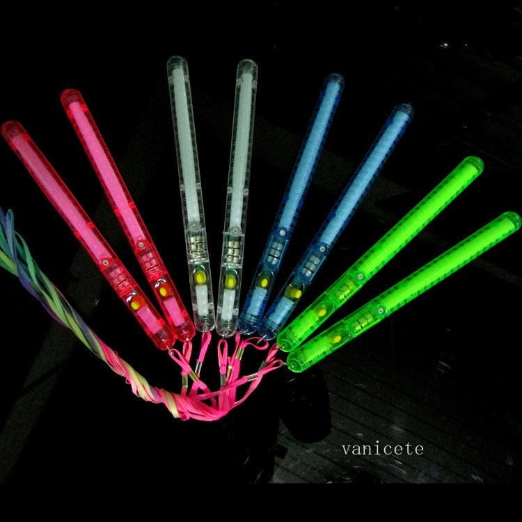 

Party Favor Flashing Wand LED Glow Light Up Stick Colorful Glow Sticks Concert Party Atmosphere Props Favors Christmas T2I52958