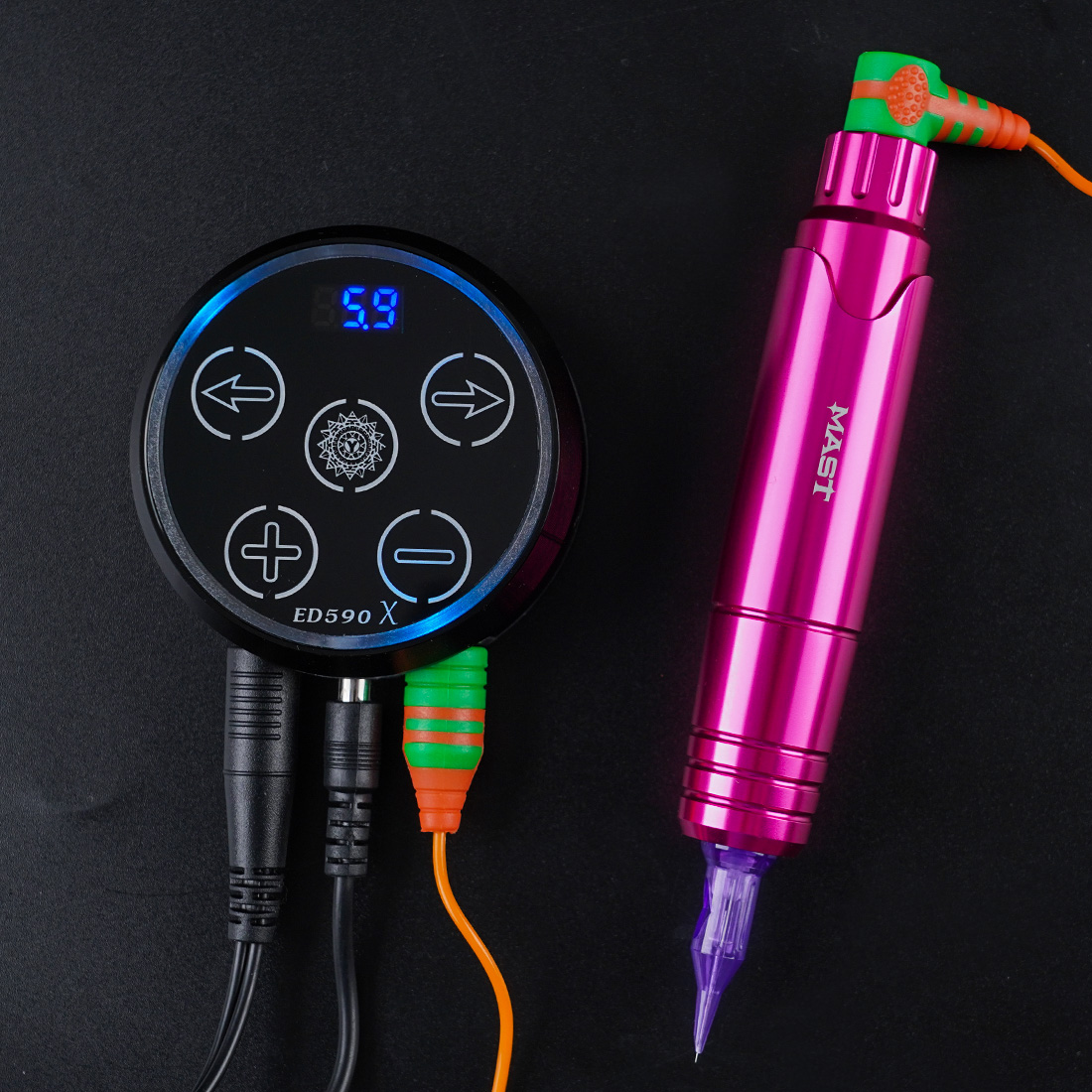 Mast P10 Tattoo Rotary Machine Permanent Makeup Kit with Pro Cartridge Needles LED Display Power Supply Set for Tattoo ArtistScouts
Mast P10 Tattoo Rotary Machine Permanent Makeup Kit with Pro Cartridge Needles LED Display Power Supply Set for Tattoo ArtistScouts