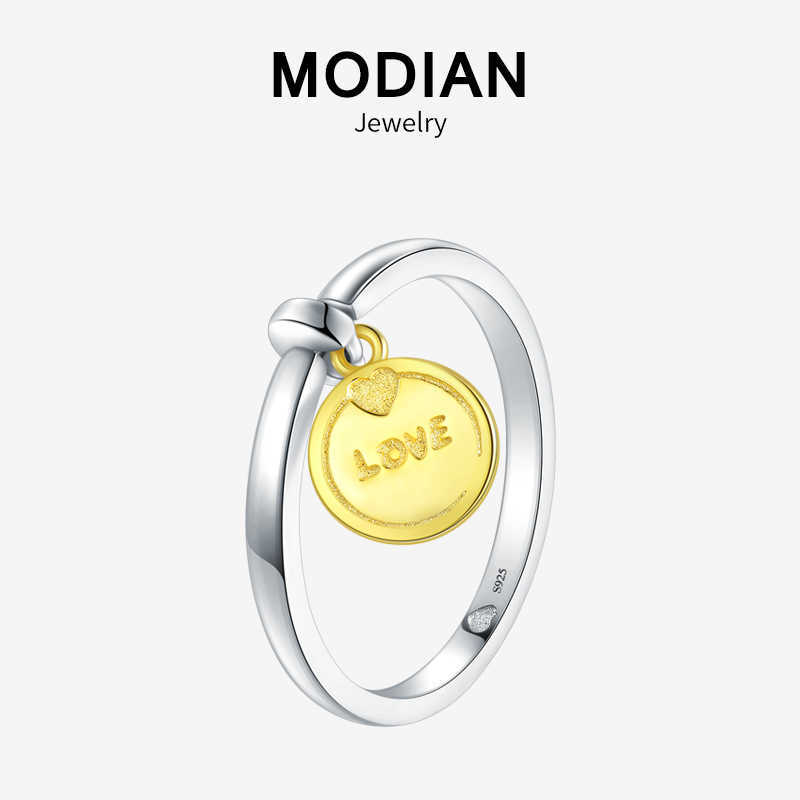 Real 925 Sterling Silver Fashion Swing Gold Color Love Finger Ring For Women Luxury Classic Jewelry Anel 210707
Real 925 Sterling Silver Fashion Swing Gold Color Love Finger Ring For Women Luxury Classic Jewelry Anel 210707