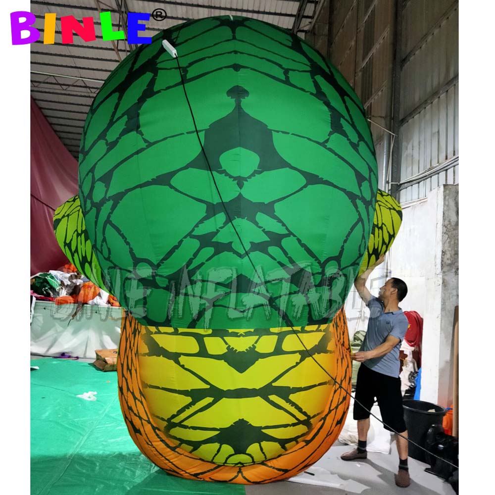 New Arrival festival inflatable skull Halloween for sale giant ghost skeleton head fors Club Party Stage Decoration