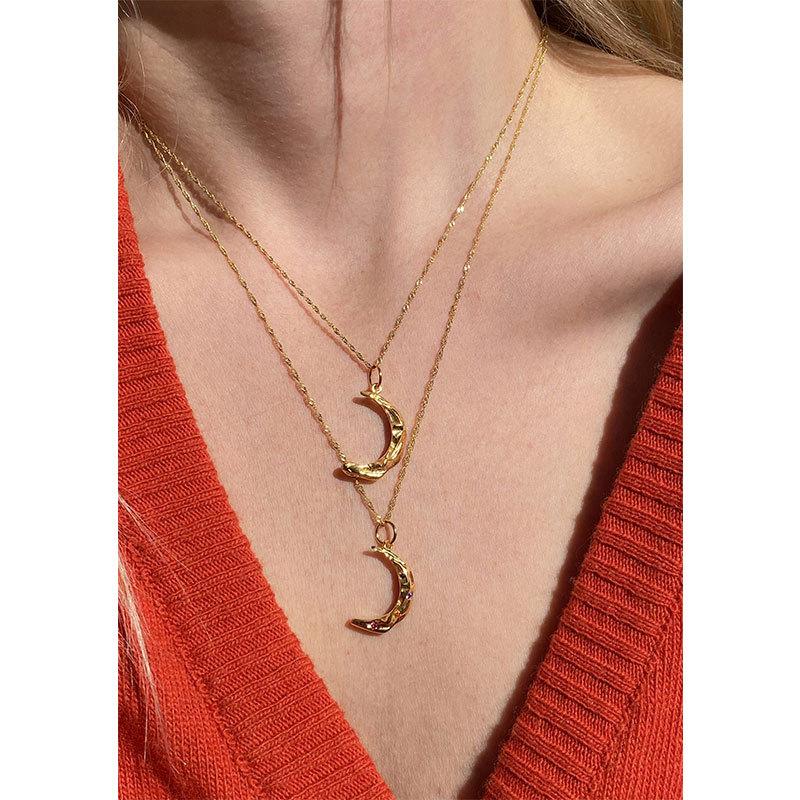 Pendant Necklaces For Women Neck Chain Female Jewelry Wholesale Gift Moon Gold Plated Cute Accessories Girls
Pendant Necklaces For Women Neck Chain Female Jewelry Wholesale Gift Moon Gold Plated Cute Accessories Girls