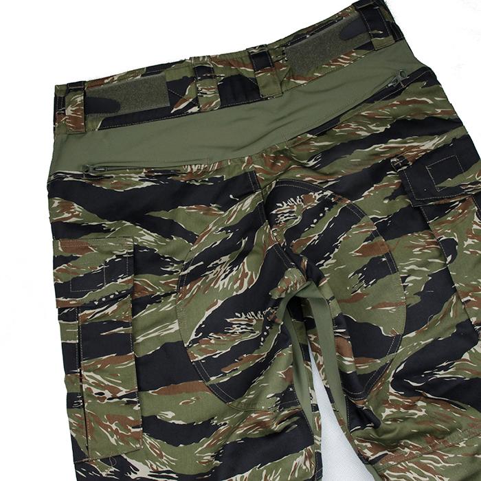 Men's Tactical Long Pants Tiger Stripe Ripstop Camouflage Combat Military G3