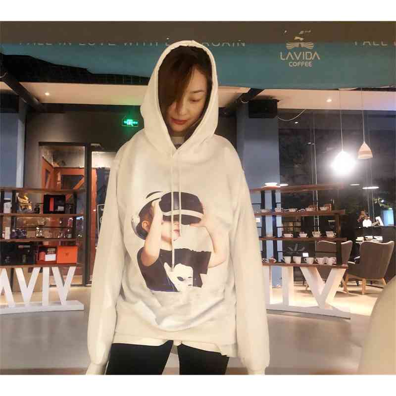 South Korea 500g thick washed digital printing loose urban leisure Hoodie female doughnut, Round neck men's sweet
South Korea 500g thick washed digital printing loose urban leisure Hoodie female doughnut, Round neck men's sweet