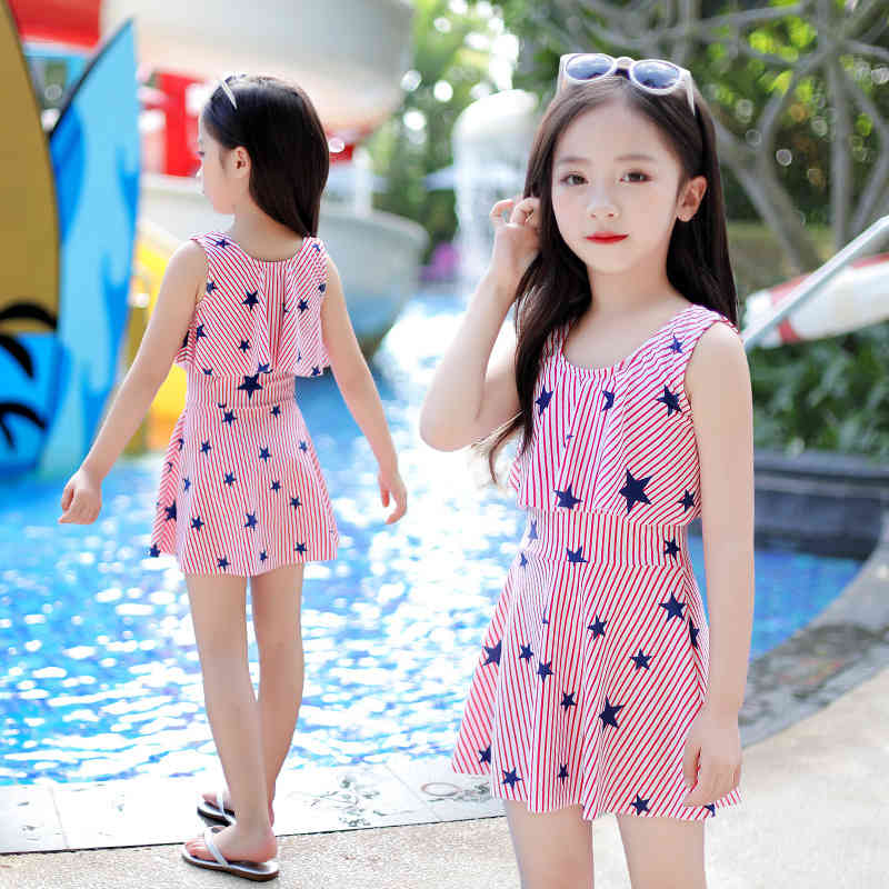 lovely childrens new womens baby princess skirt swimsuit for girls in