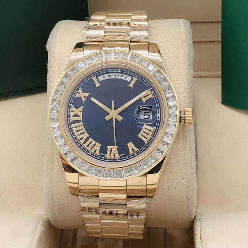 Men's mechanical Watch Waterproof 41mm classic square diamond bezel stainless steel folding buckle, Camel
Men's mechanical Watch Waterproof 41mm classic square diamond bezel stainless steel folding buckle, Camel