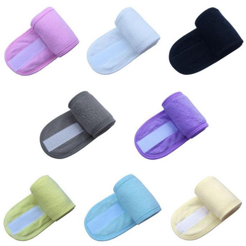2021 Spa Bath Shower Headbands Ladies Cosmetic Hair Bands Sports Yoga Headscarf Fashion Head Turban SPA Salon Accessories 8 Colors