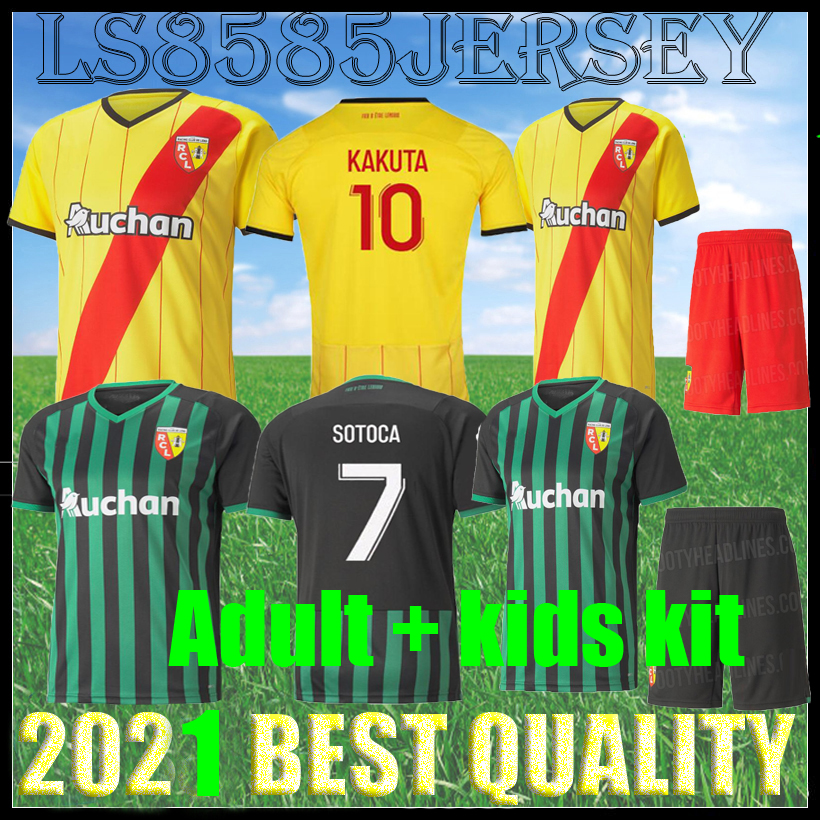 kids Kit 21 22 maillot Lens RC soccer jerseys KAKUTA GANAGO SOTOCA FOFANA GRADIT FORTES CAHUZAC DOUCOURE 2021 2022 RC Lens Football Shirts men kit Equipment home away, Adult kit
kids Kit 21 22 maillot Lens RC soccer jerseys KAKUTA GANAGO SOTOCA FOFANA GRADIT FORTES CAHUZAC DOUCOURE 2021 2022 RC Lens Football Shirts men kit Equipment home away, Adult kit