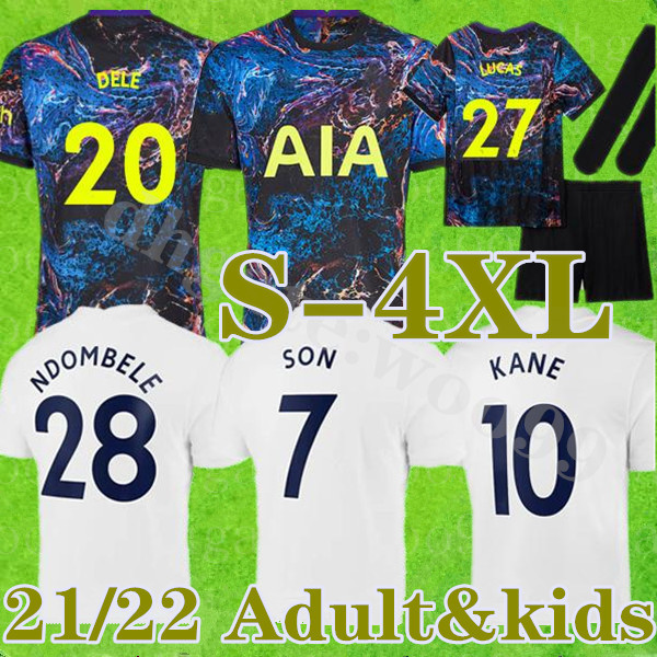 large size:XXXXL 2021 DELE TOTTENHAM BALE KANE soccer jersey HOJBJERG BERGWIJN LO CELSO SPURS 21 2022 LUCAS football shirts uniforms men + kids kit, Image
large size:XXXXL 2021 DELE TOTTENHAM BALE KANE soccer jersey HOJBJERG BERGWIJN LO CELSO SPURS 21 2022 LUCAS football shirts uniforms men + kids kit, Image
