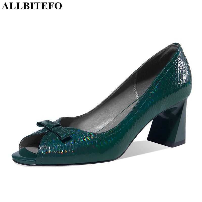 ALLBITEFO genuine leather peep toe sweet bowtie thick heels women heels shoes high heels shoes summer women sandals size:33-43 210611, As picture
ALLBITEFO genuine leather peep toe sweet bowtie thick heels women heels shoes high heels shoes summer women sandals size:33-43 210611, As picture