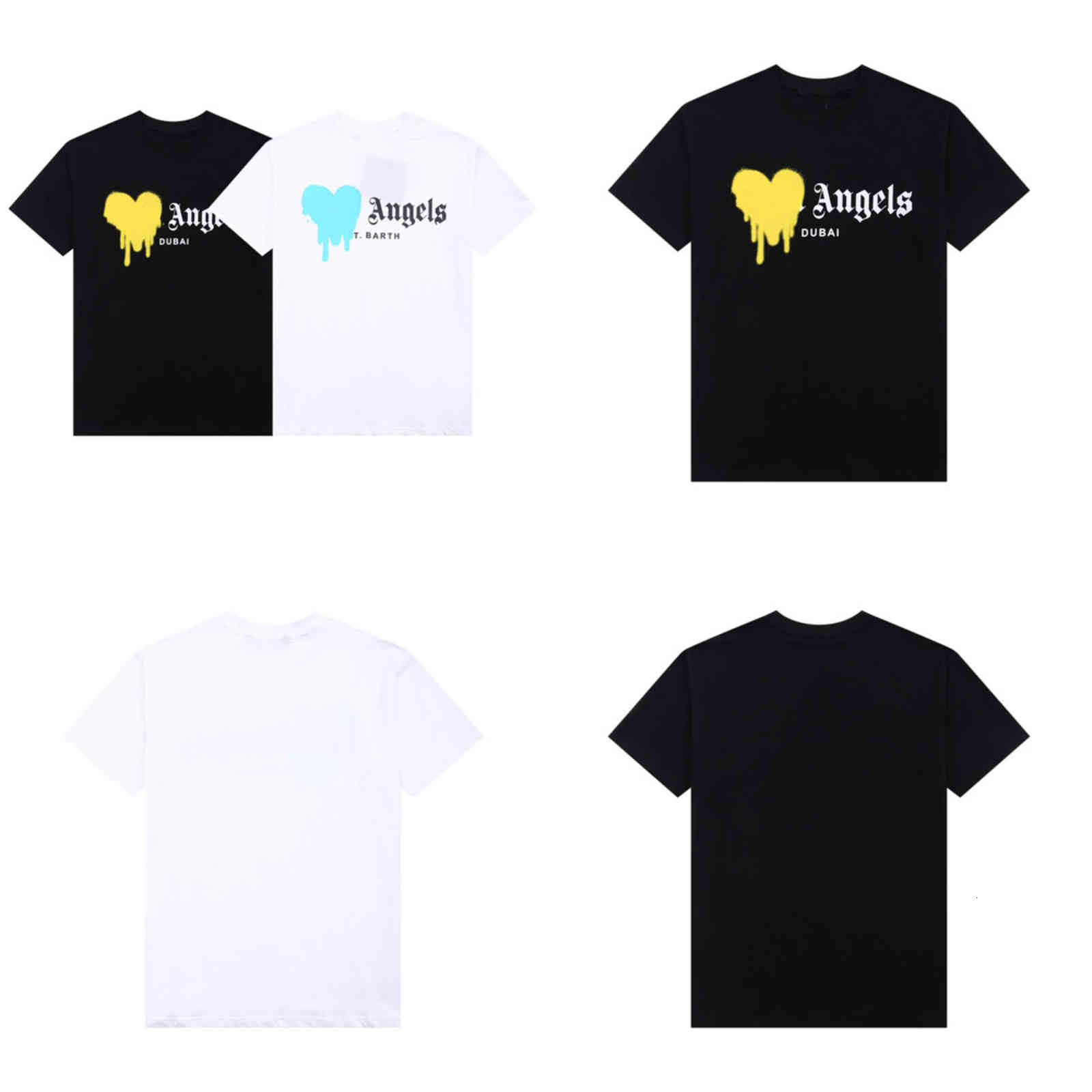 Palmes Angles Tee shirtsSpring and autumn daily black ordinary youth loose collarless cotton hoodless letter short sleeve T-shirt red and blue heart, Bai zi
Palmes Angles Tee shirtsSpring and autumn daily black ordinary youth loose collarless cotton hoodless letter short sleeve T-shirt red and blue heart, Bai zi