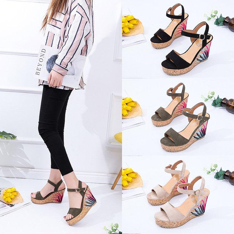 Dress Shoes 2021 Wedges Straw High-Heel Sandals Bohemian Style Fish Mouth Small Size Womens Shoe Concise Comfort High Heels, Black
Dress Shoes 2021 Wedges Straw High-Heel Sandals Bohemian Style Fish Mouth Small Size Womens Shoe Concise Comfort High Heels, Black