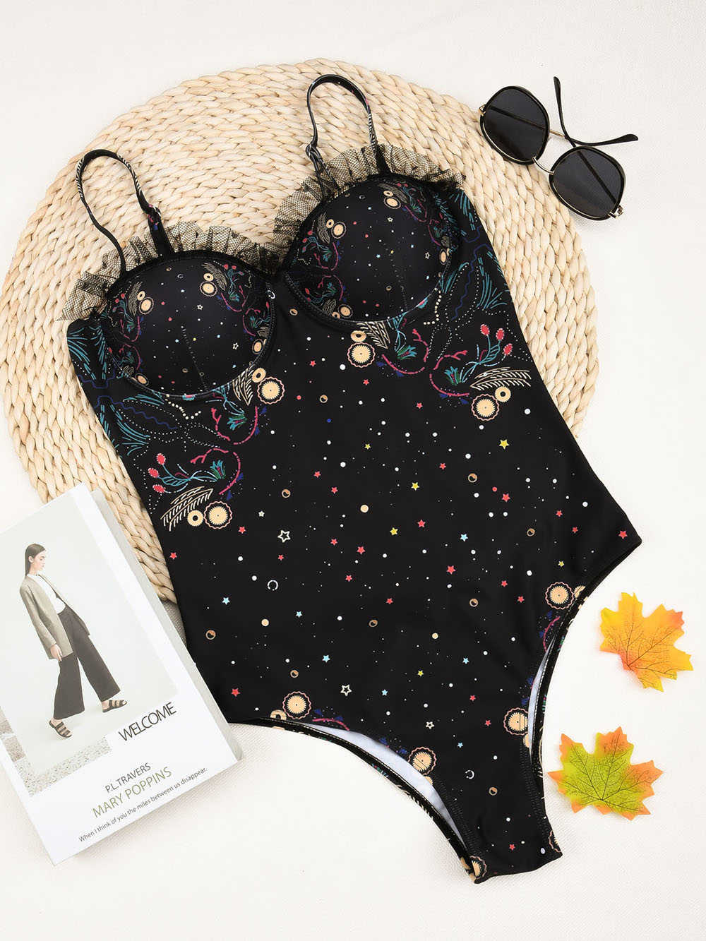 Women Push Up Swimwear Swimsuit Female Bather Leopard Printed Bathing Suit Swim Lady Monokini 5222 210625