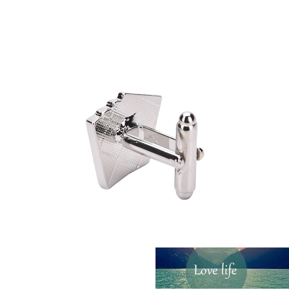 1 Pair Jewelery 4A Poker Cufflinks Male French Shirt Cuff Links Cards Design Cufflink Fashion For Men039s Jewelry