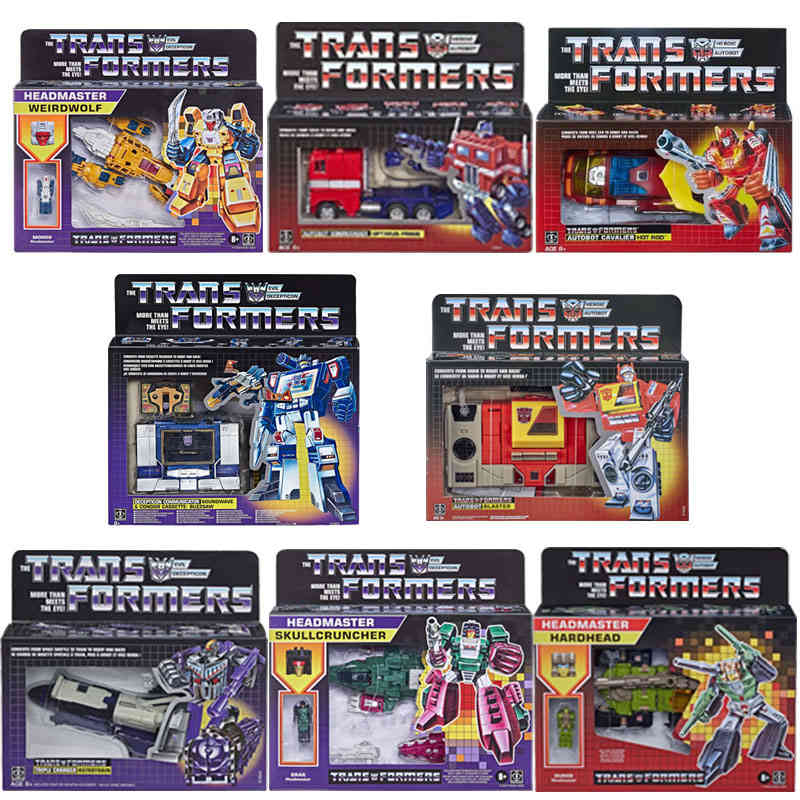 Transformers - Retro G1 toy characters, exclusive joke toys, sound wav, triple switch, Optimus Prime, skeleton
Transformers - Retro G1 toy characters, exclusive joke toys, sound wav, triple switch, Optimus Prime, skeleton