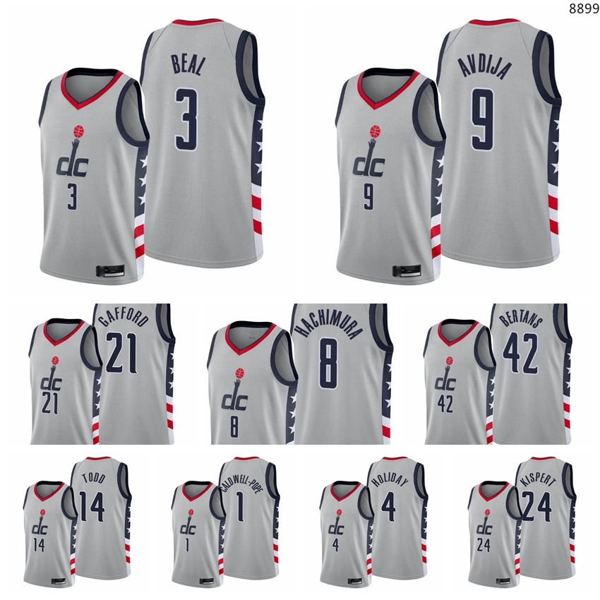 WashingtonWizardsMen Bradley Beal Deni Avdija Rui Hachimura Daniel Gafford Davis Bertans Isaiah Todd 2021-22 Gray City Basketbal, Black;red
WashingtonWizardsMen Bradley Beal Deni Avdija Rui Hachimura Daniel Gafford Davis Bertans Isaiah Todd 2021-22 Gray City Basketbal, Black;red