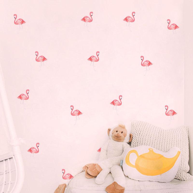 Wall Stickers Cartoon Pink Flamingo For Bedroom Sofa Background Girl Room Decoration Self Adhesive Painting Add Childlike Interest
Wall Stickers Cartoon Pink Flamingo For Bedroom Sofa Background Girl Room Decoration Self Adhesive Painting Add Childlike Interest