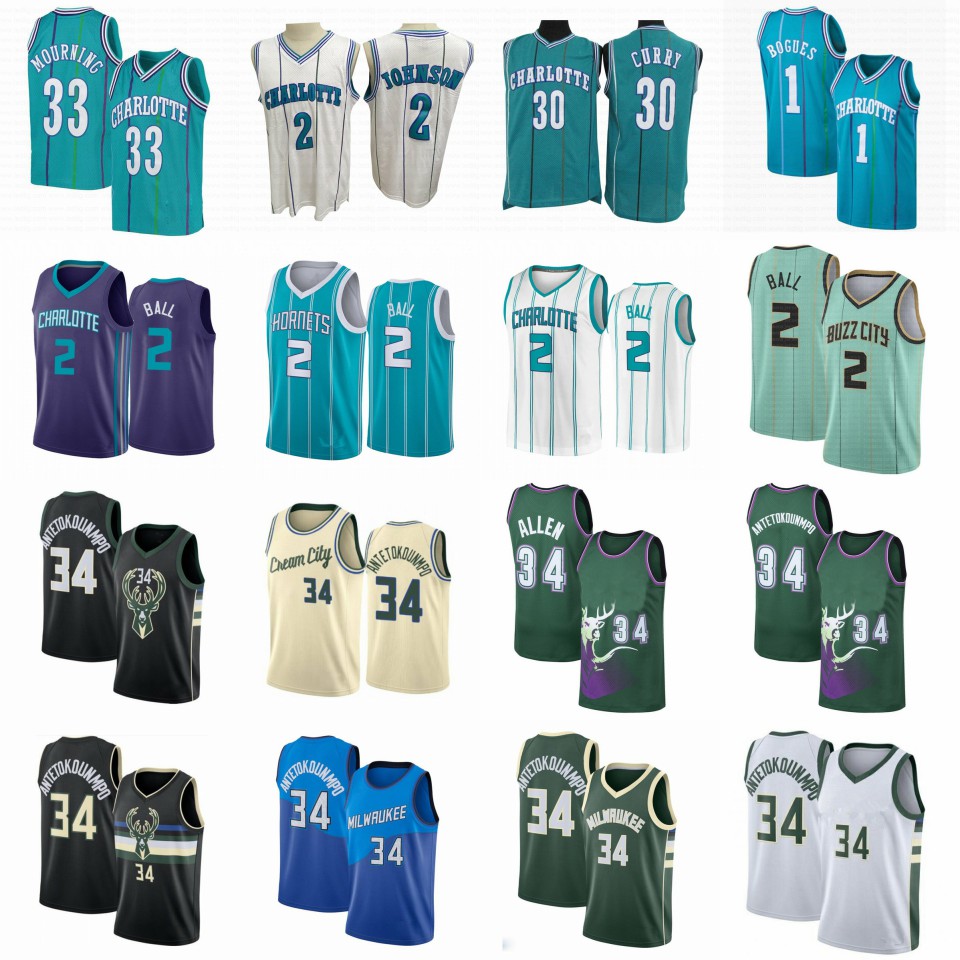 Giannis 34 Antetokounmpo Jersey LaMelo 2 Ball Basketball Jerseys Vintage Men's Ray 34 Allen Muggsy 1 Bogues Larry 2 Johnson Retro Green Shirt, My store(lzyhome) 
Giannis 34 Antetokounmpo Jersey LaMelo 2 Ball Basketball Jerseys Vintage Men's Ray 34 Allen Muggsy 1 Bogues Larry 2 Johnson Retro Green Shirt, My store(lzyhome)