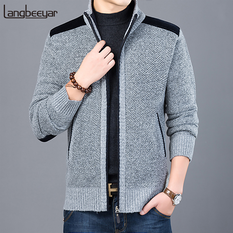 2021 thick new fashion brand sweater for mens cardigan slim fit jumpers knitwear warm autumn casual korean style clothing male, Black
2021 thick new fashion brand sweater for mens cardigan slim fit jumpers knitwear warm autumn casual korean style clothing male, Black