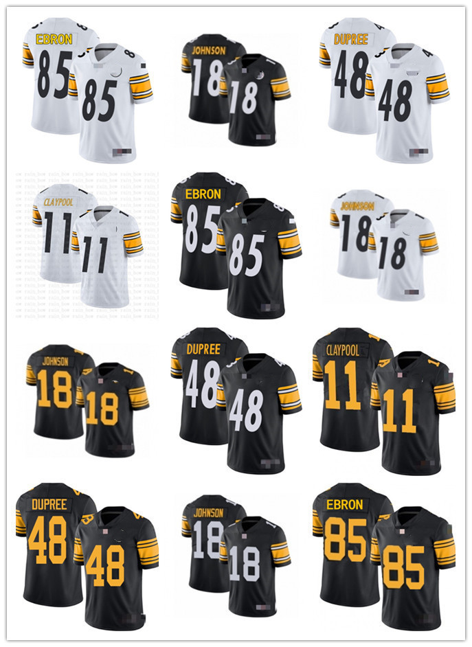 Mens Womens Youth Pittsburgh''Steelers''11 Chase Claypool 85 Eric Ebron 18 Diontae Johnson 48 Bud Dupree Black White Foo, Black;red
Mens Womens Youth Pittsburgh''Steelers''11 Chase Claypool 85 Eric Ebron 18 Diontae Johnson 48 Bud Dupree Black White Foo, Black;red