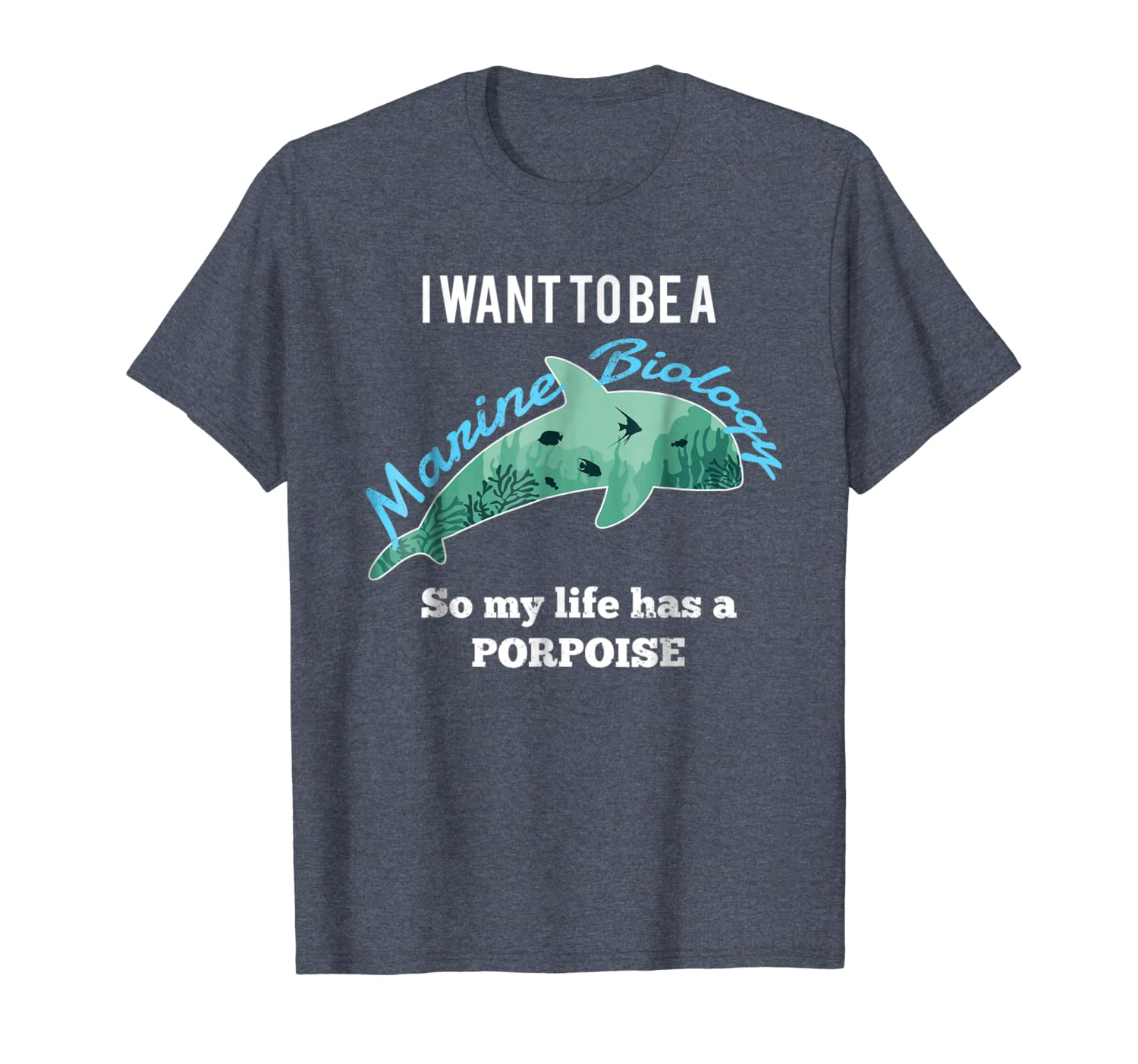 i want to be a marine biologist porpoise t-shirt, White;black
i want to be a marine biologist porpoise t-shirt, White;black