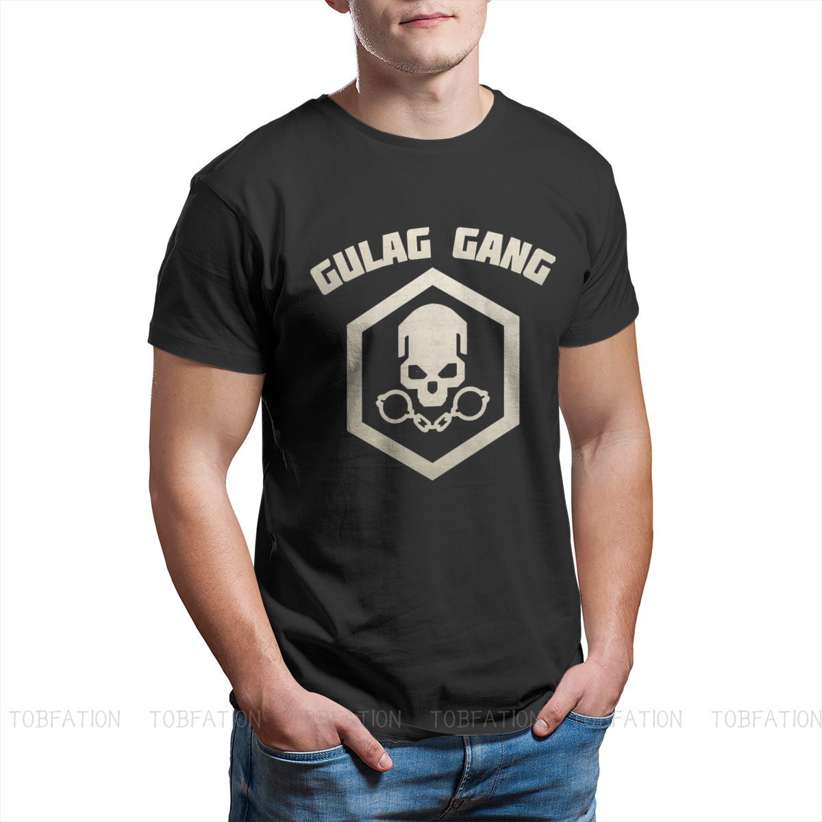 COD Black Ops Cold War Warzone Gulag Gang Classic T Shirt for Men Comfort Crewneck Cotton New Tops Tshirt L0324, White;black
COD Black Ops Cold War Warzone Gulag Gang Classic T Shirt for Men Comfort Crewneck Cotton New Tops Tshirt L0324, White;black