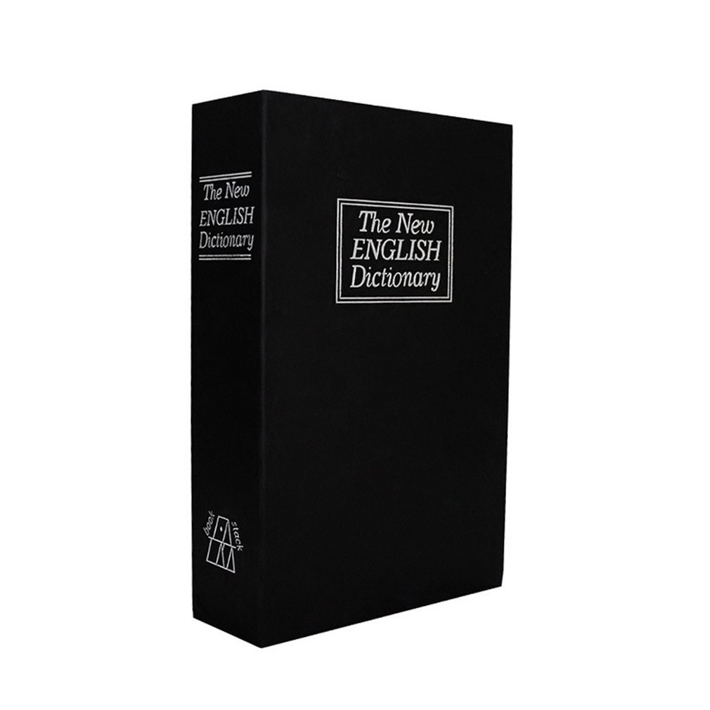 Novelty English Dictionary Form Key Spaarpot Safe Money Cash Coins Saving Box Kid Child Birthday present