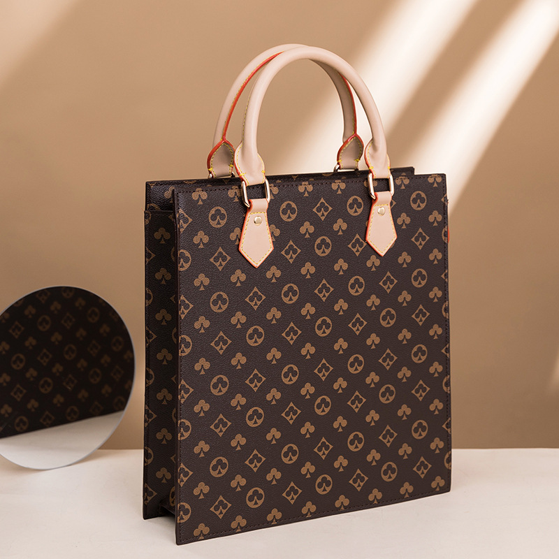 Top quality Poker pattern bag Handbag European and American fashion flower large capacity D140 file business briefcase Notebook Laptop Bags wallets, Black poker pattern
Top quality Poker pattern bag Handbag European and American fashion flower large capacity D140 file business briefcase Notebook Laptop Bags wallets, Black poker pattern