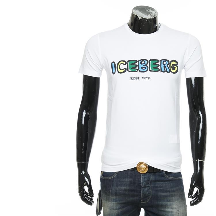 ICEBERG Men' Letter Printed Cotton Short-sleeved Round Neck Casual T-shirt, Black
ICEBERG Men' Letter Printed Cotton Short-sleeved Round Neck Casual T-shirt, Black