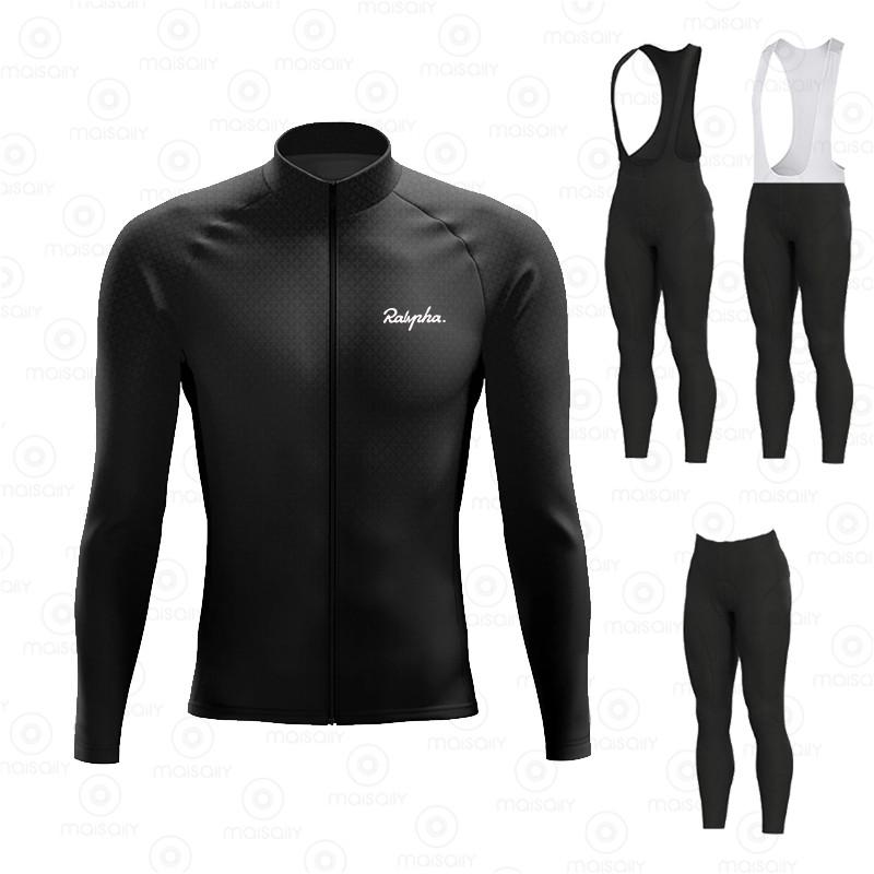Racing Sets 2021 Raphaful Long Sleeve Cycling Jersey Set Bib Pants Ropa Ciclismo Autumn Bicycle Clothing Breathable MTB Bike Uniform, 13
Racing Sets 2021 Raphaful Long Sleeve Cycling Jersey Set Bib Pants Ropa Ciclismo Autumn Bicycle Clothing Breathable MTB Bike Uniform, 13