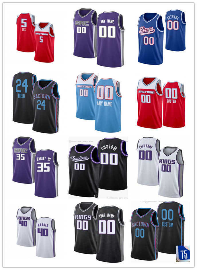 75th Men Women Youth SacramentoKingsDe'Aaron 5 Fox Buddy 24 Hield Harrison 40 Barnes Marvin 35 Bagley III Basketball Jersey Custom, Color
75th Men Women Youth SacramentoKingsDe'Aaron 5 Fox Buddy 24 Hield Harrison 40 Barnes Marvin 35 Bagley III Basketball Jersey Custom, Color