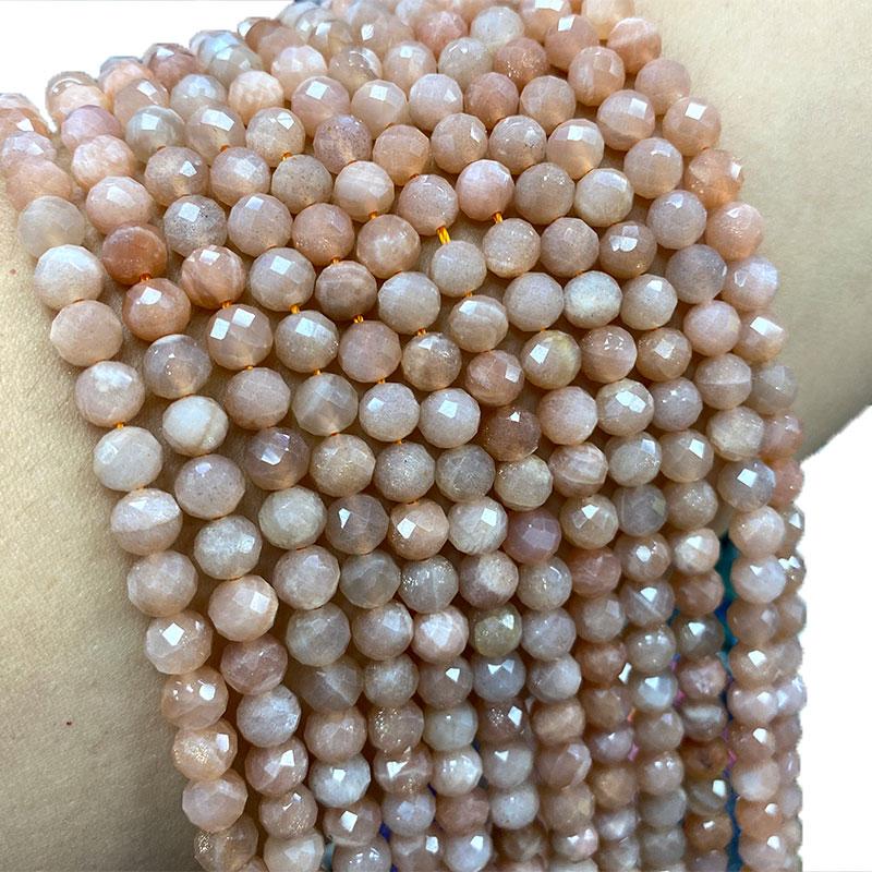 Other Fine 100% Natural Stone Faceted Sunstone Round Gemstone Spacer Beads For Jewelry Making DIY Bracelet Necklace 6/8/10MM
Other Fine 100% Natural Stone Faceted Sunstone Round Gemstone Spacer Beads For Jewelry Making DIY Bracelet Necklace 6/8/10MM
