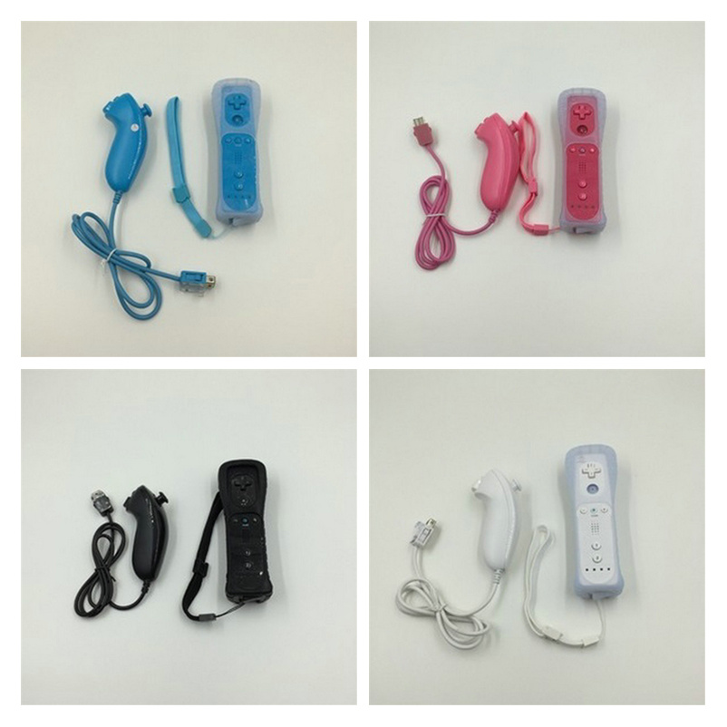 Newest 2 in 1 Retail Built in Motion Plus Remote and Nunchuck Controller for Nintendo Wii games 100% compatible
Newest 2 in 1 Retail Built in Motion Plus Remote and Nunchuck Controller for Nintendo Wii games 100% compatible