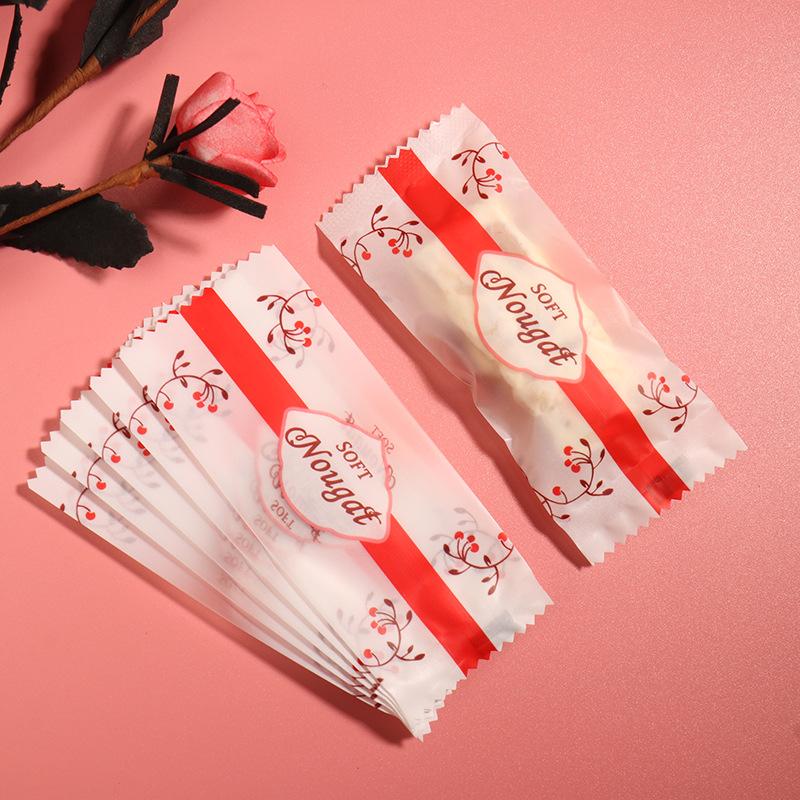 Gift Wrap 200pcs/lot Peanut Candy Wrappers Soft Nougat Wrapping Handmade Decor Wedding Party Wrapper Plastic Sugar Package
Gift Wrap 200pcs/lot Peanut Candy Wrappers Soft Nougat Wrapping Handmade Decor Wedding Party Wrapper Plastic Sugar Package