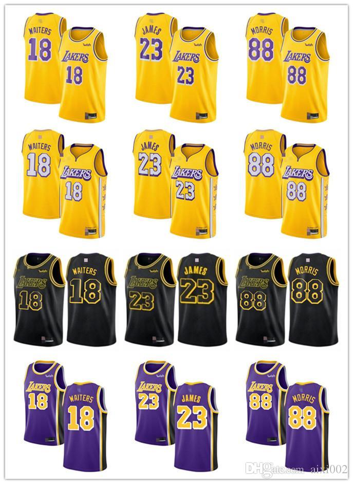 Mens Womens Youth Los Angeles Lakers 18 Dion Waiters 88 Markieff Morris 23 LeBron James Basketball Jerseys, Black;red
Mens Womens Youth Los Angeles Lakers 18 Dion Waiters 88 Markieff Morris 23 LeBron James Basketball Jerseys, Black;red