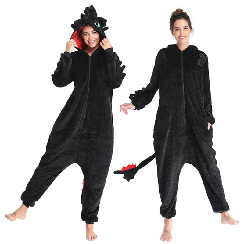How to Train Your Dragon Toothless Anime Kigurumi Women Winter Flannel Animal Onesie Cute Cosplay Sleepwear Jumpsuit Pajamas, White
How to Train Your Dragon Toothless Anime Kigurumi Women Winter Flannel Animal Onesie Cute Cosplay Sleepwear Jumpsuit Pajamas, White