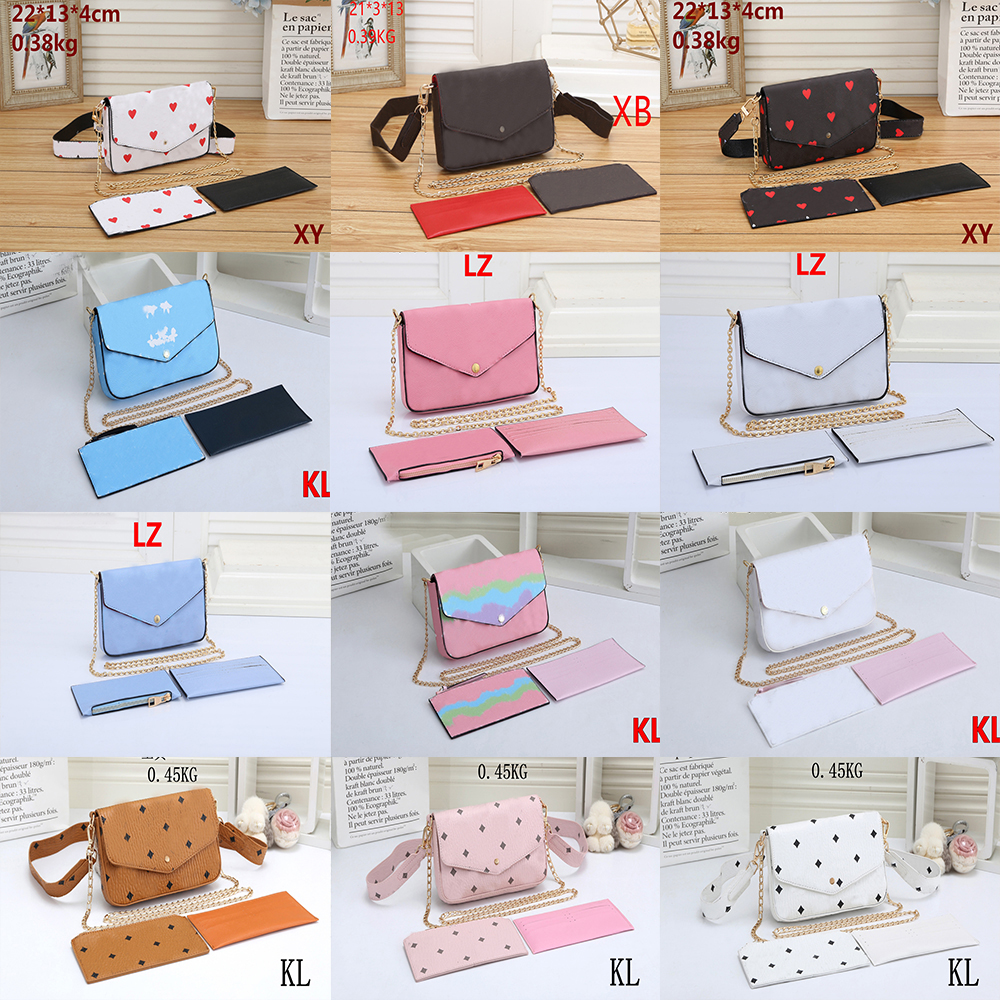 2021 Women Luxurys Designers bags womens crossbody bag Genuine handbags purses lady tote Coin Purse three item#888, (shoe box) 000 
2021 Women Luxurys Designers bags womens crossbody bag Genuine handbags purses lady tote Coin Purse three item#888, (shoe box) 000