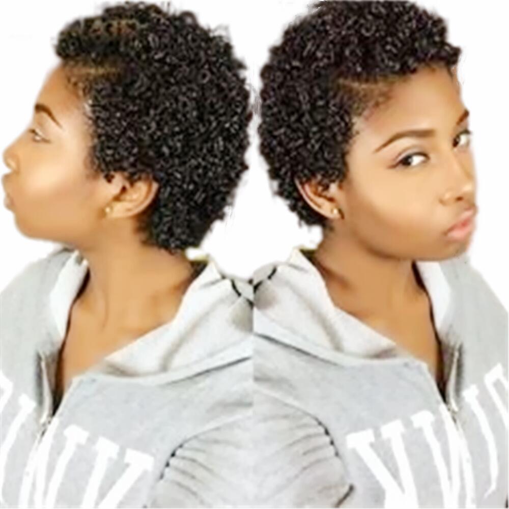 Short Bob Afro Kinky Curly Wavy Wig Brazilian Virign Human Hair None lace front Wigs for Black Women, Natural color
Short Bob Afro Kinky Curly Wavy Wig Brazilian Virign Human Hair None lace front Wigs for Black Women, Natural color