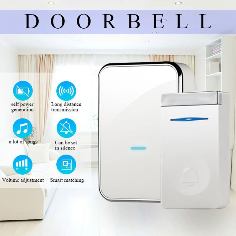 Self Generation Wireless Doorbell, Waterproof Door Chime Kit Operating Over , 45 Melodies, CD Quality Sound Doorbell Doorbells
Self Generation Wireless Doorbell, Waterproof Door Chime Kit Operating Over , 45 Melodies, CD Quality Sound Doorbell Doorbells