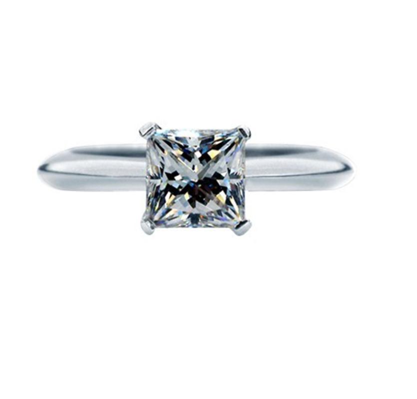 Cluster Rings 1CT Vintage Princess Simulate Diamond Engagement Promise Ring Sterling Silver White Gold Cover Women Infinity Wedding
Cluster Rings 1CT Vintage Princess Simulate Diamond Engagement Promise Ring Sterling Silver White Gold Cover Women Infinity Wedding