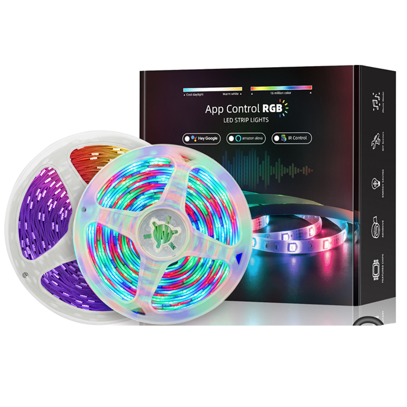 Led Strip Lights Decoration Ultra Long RGB 2835 Color Changing Light Strips Kit Remote for Bedroom Kitchen Home Decor
Led Strip Lights Decoration Ultra Long RGB 2835 Color Changing Light Strips Kit Remote for Bedroom Kitchen Home Decor
