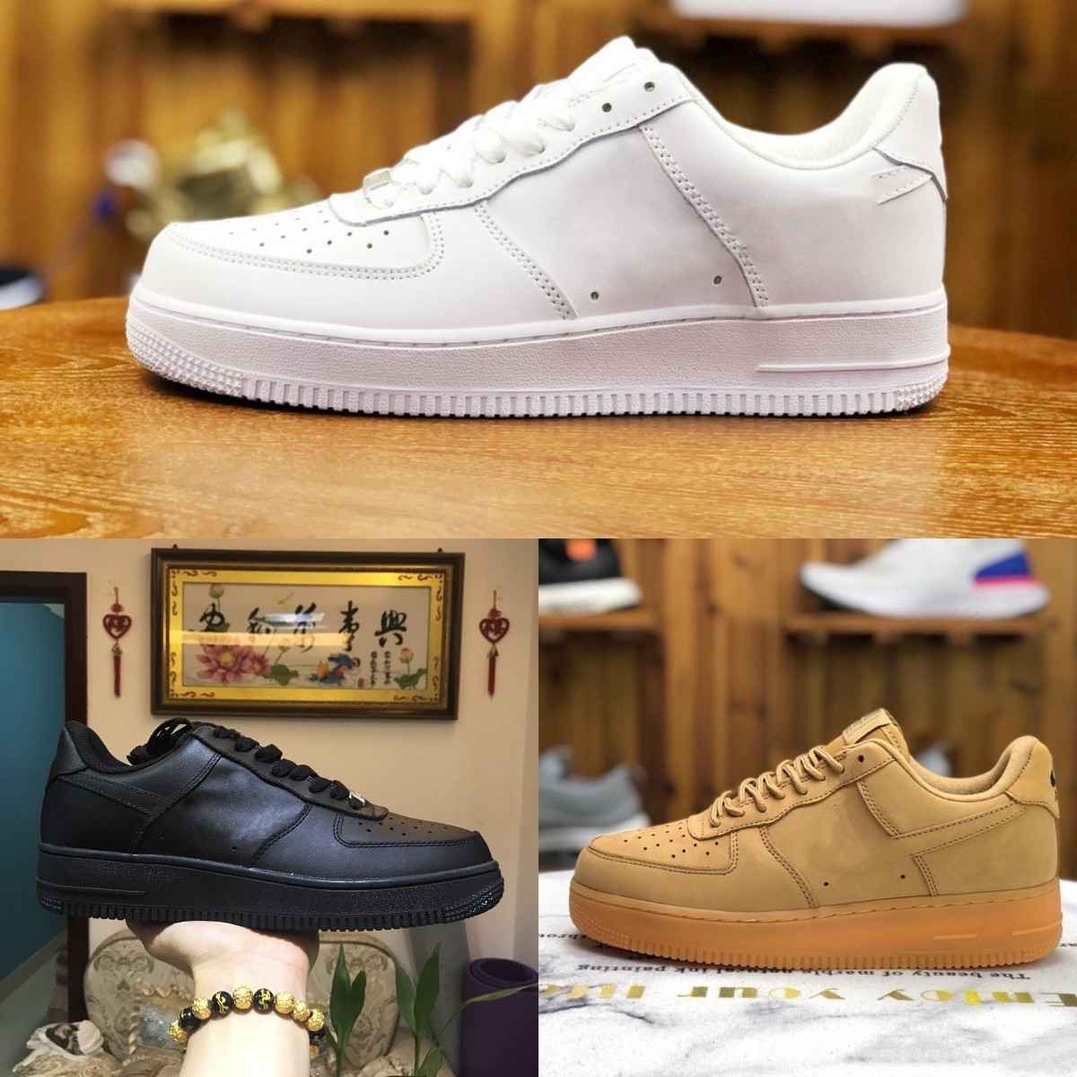 Wholesale 2022 New Designers Outdoor Men Low Skateboard Shoes Discount Airs One Unisex 1 Knit Euro High Women All White Black Wheat Running Sports Sneakers, Please contact us
Wholesale 2022 New Designers Outdoor Men Low Skateboard Shoes Discount Airs One Unisex 1 Knit Euro High Women All White Black Wheat Running Sports Sneakers, Please contact us