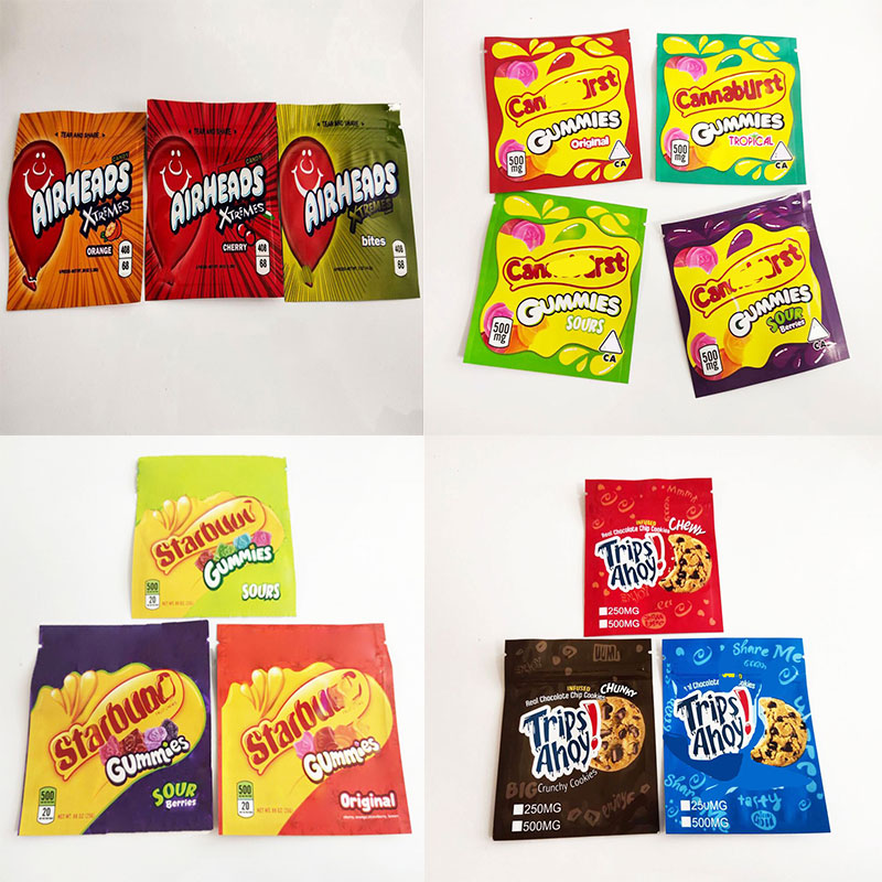 WARHEADS Bag AIRHEADS Xtremes Starburst Gummies Rainbow Empty Mylar Bags Packaging 500mg 408mg Zipper Package TRRLLI TROLLI ERRLLI
WARHEADS Bag AIRHEADS Xtremes Starburst Gummies Rainbow Empty Mylar Bags Packaging 500mg 408mg Zipper Package TRRLLI TROLLI ERRLLI