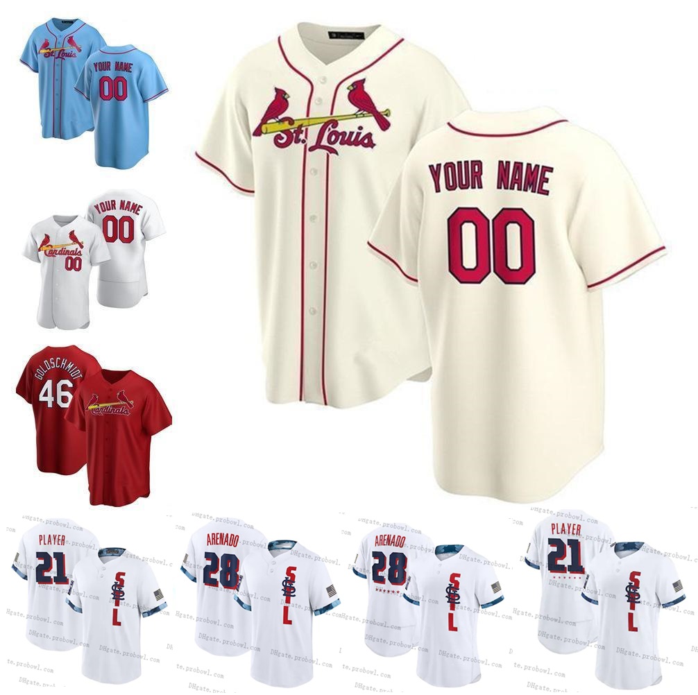 Any Name 28 Nolan Arenado Baseball Jersey 2021 All-Star Game 4 Yadier Molina 46 Paul Goldschmidt & 1 Smith/13 Carpenter /25 Dexter Fowler Blank Mens, As shown in illustration
Any Name 28 Nolan Arenado Baseball Jersey 2021 All-Star Game 4 Yadier Molina 46 Paul Goldschmidt & 1 Smith/13 Carpenter /25 Dexter Fowler Blank Mens, As shown in illustration