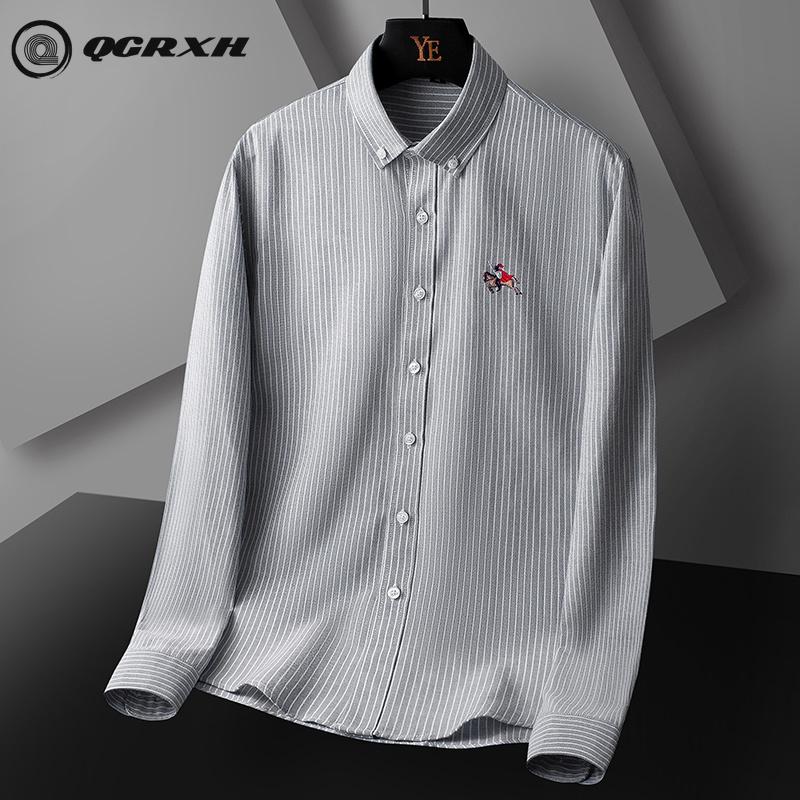 Men's Dress Shirts Mens Casual Slim Fit Long Sleeve Striped Embroidery Button Up Formal Quality Cotton 60% Polyester 40%, Blue
Men's Dress Shirts Mens Casual Slim Fit Long Sleeve Striped Embroidery Button Up Formal Quality Cotton 60% Polyester 40%, Blue