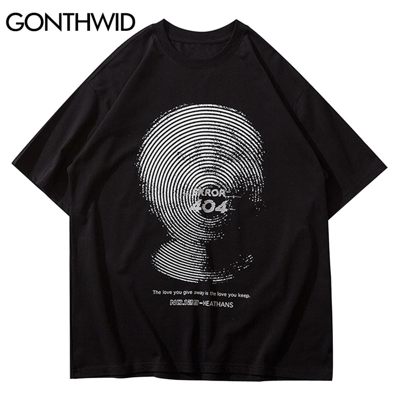 GONTHWID Tshirts Creative Fingerprint Print Short Sleeve Tees Shirts Streetwear Mens Summer Hip Hop Harajuku Casual Loose Tops 210707, Black
GONTHWID Tshirts Creative Fingerprint Print Short Sleeve Tees Shirts Streetwear Mens Summer Hip Hop Harajuku Casual Loose Tops 210707, Black