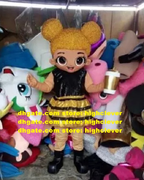 Baby Queen Bee Girl Doll Mascot Costume Adult Cartoon Character Outfit Newly Products Launching Competitive Product cx2057, As in photos
Baby Queen Bee Girl Doll Mascot Costume Adult Cartoon Character Outfit Newly Products Launching Competitive Product cx2057, As in photos