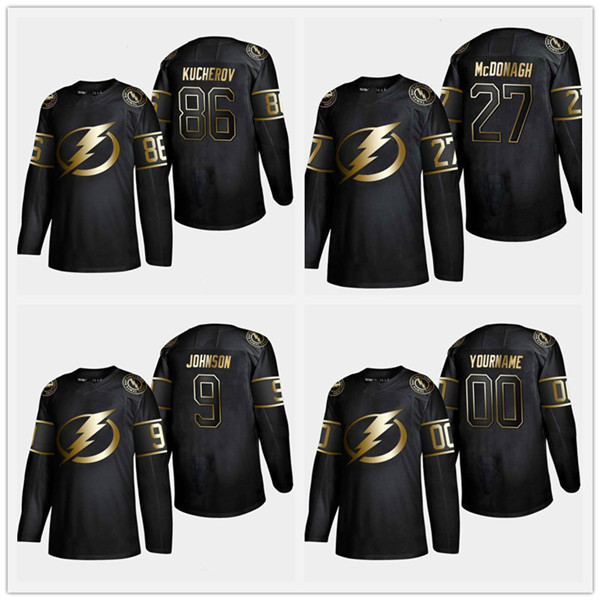 Tampa Bay Lightning Golden Edition 91 Steven Stamkos 86 Nikita Kucherov 77 Victor Hedman Customize any number any name hockey jerseys shirt uniform, As shown
Tampa Bay Lightning Golden Edition 91 Steven Stamkos 86 Nikita Kucherov 77 Victor Hedman Customize any number any name hockey jerseys shirt uniform, As shown